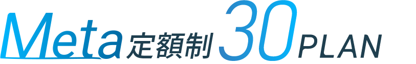 メタ定額制30プラン