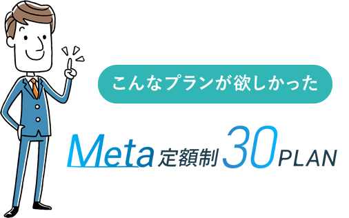 Meta定額制30プラン